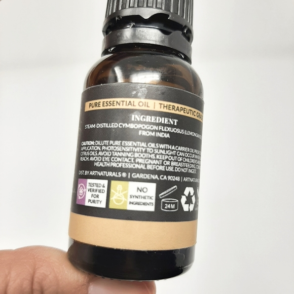 Artnatural Essentil Oil Lemongrass 3-Pack - .50 Fl Oz - Picture 3 of 7